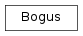 Inheritance diagram of Bogus
